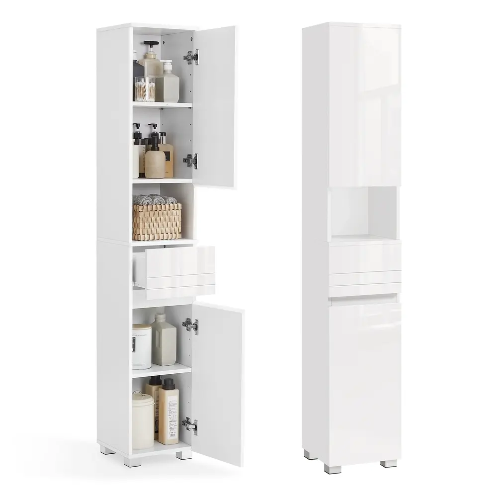 Tall and Slim Bathroom Cabinet