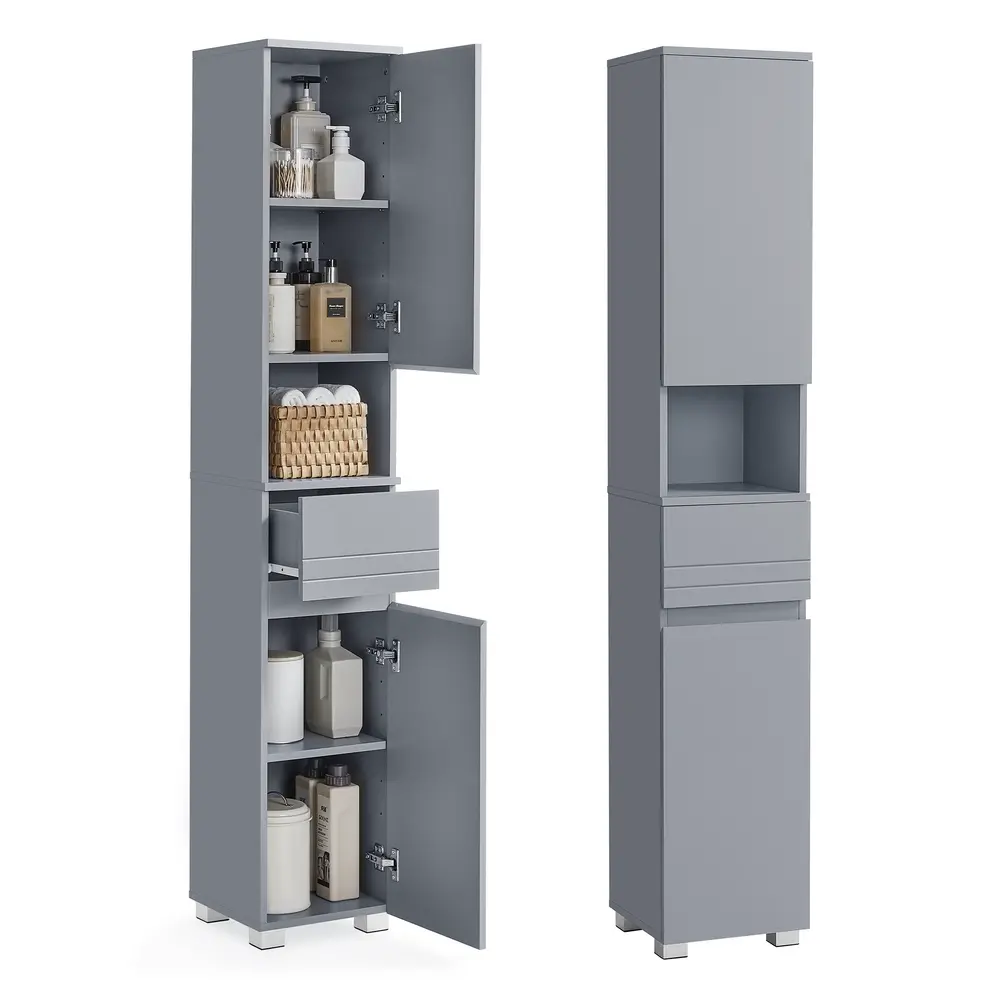 Sleek Bathroom Cabinet with a Drawer