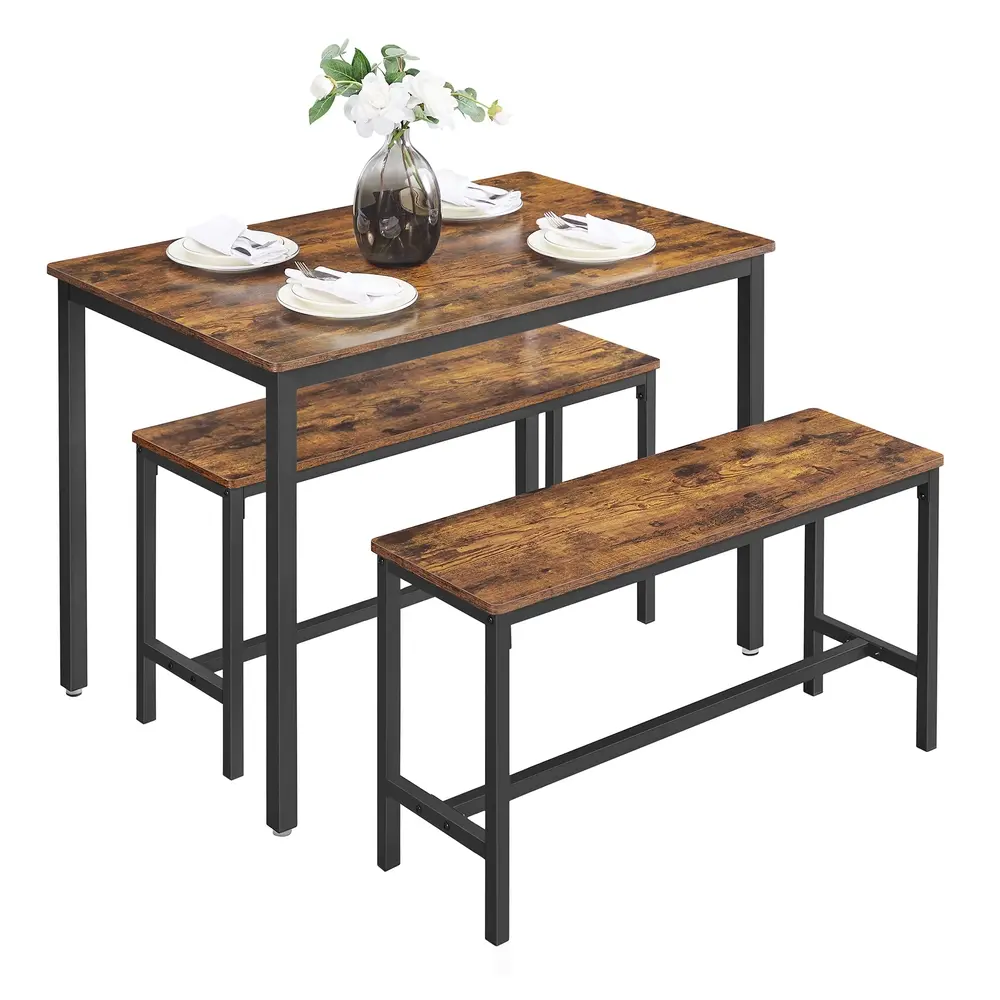 Dining Table with Benches