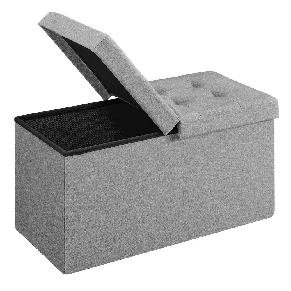 Storage Ottoman with Flipping Lid