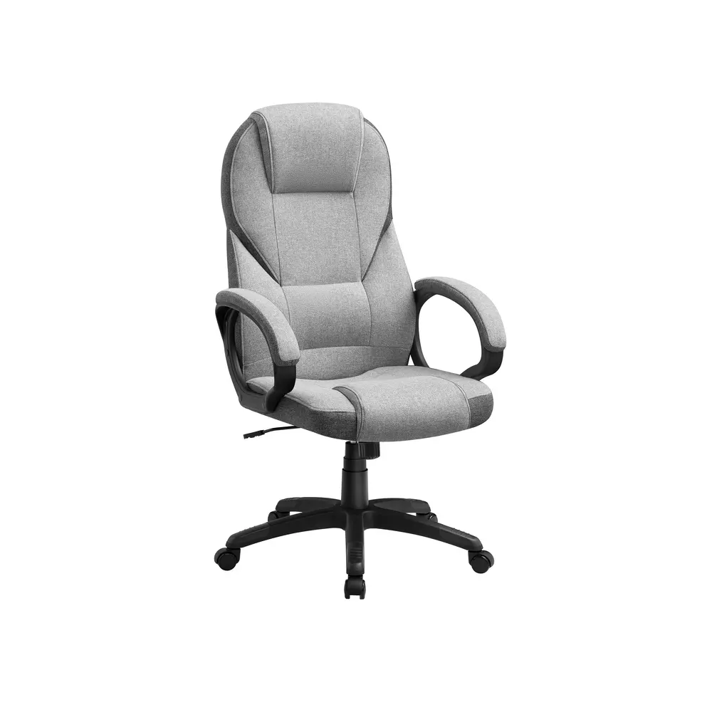 Ergonomic Swivel Chair with Adjustable Height Dove Grey