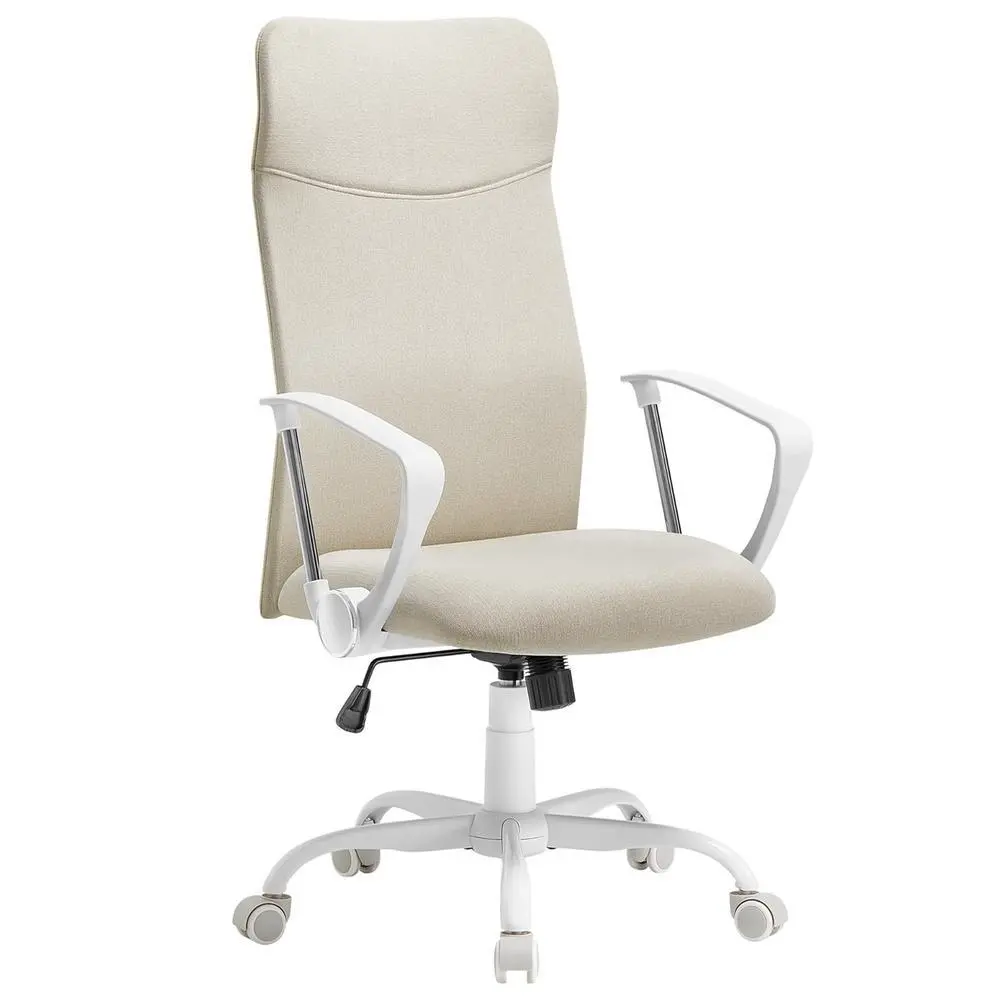 Ergonomic Office Chair with Tilt Function Cappuccino Beige
