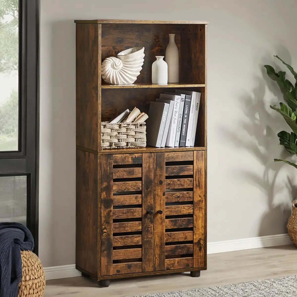Floor Standing Cabinet, Storage Cabinet, Kitchen Cupboard with Doors
