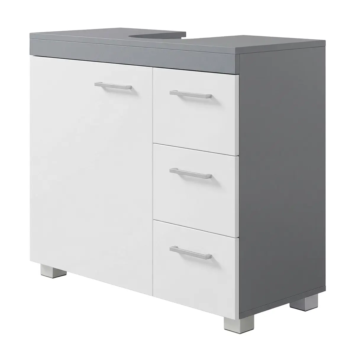 Under Sink Bathroom Cabinet, Storage Cabinet, with 3 Drawers