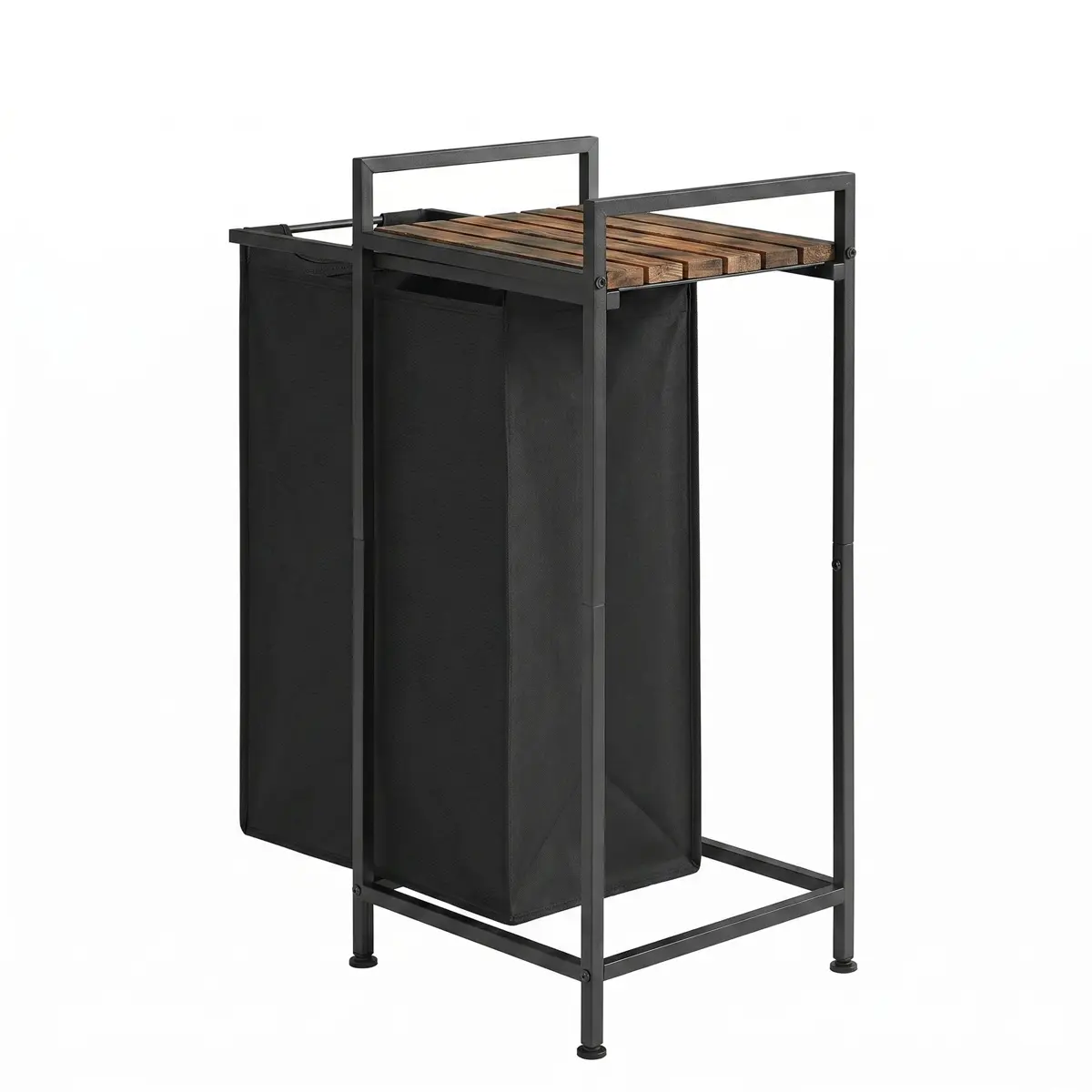 Laundry Hamper, Laundry Basket with Pull-Out Liner, Shelf