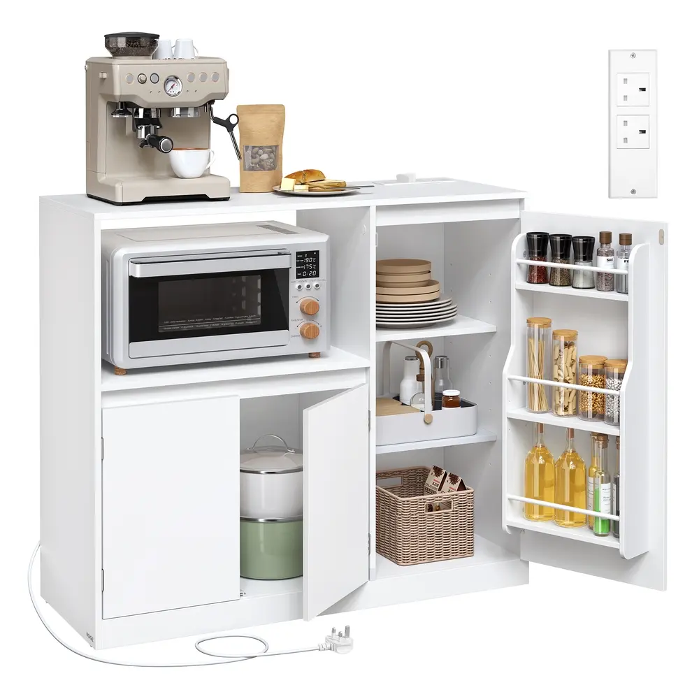 CUSTOS Collection - Kitchen sideboard offers versatile storage and worktop space