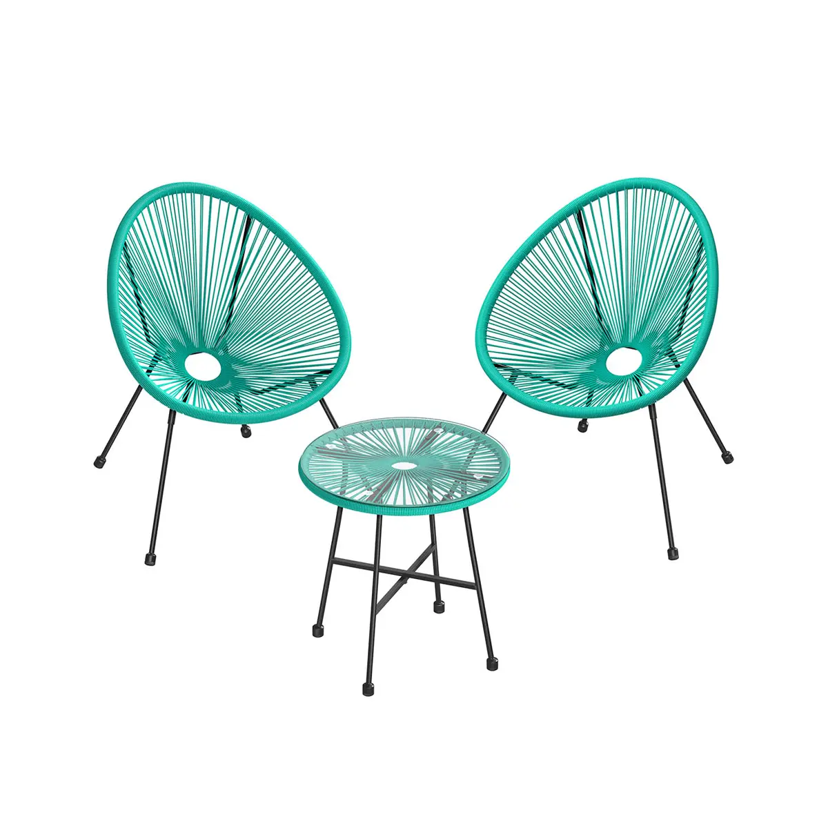 Set of 3 Acapulco Chair with Table