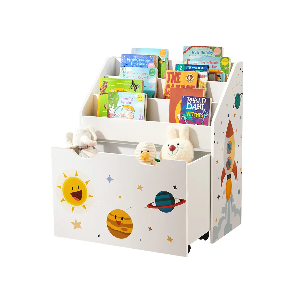 Toy Organiser with Wheels
