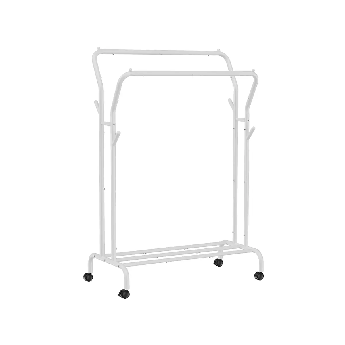 Clothes Rack 103.5 cm Wide White