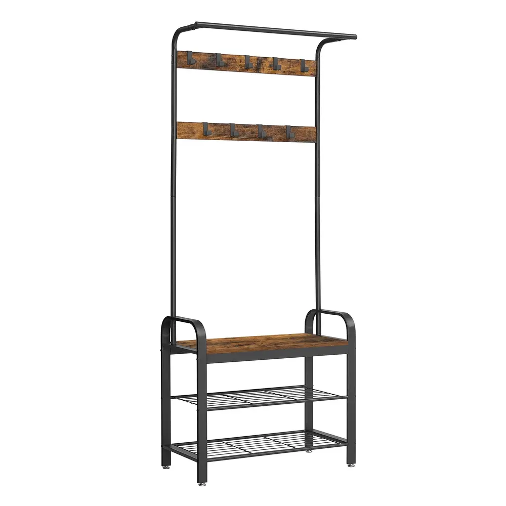 Vintage Coat Shoe Rack