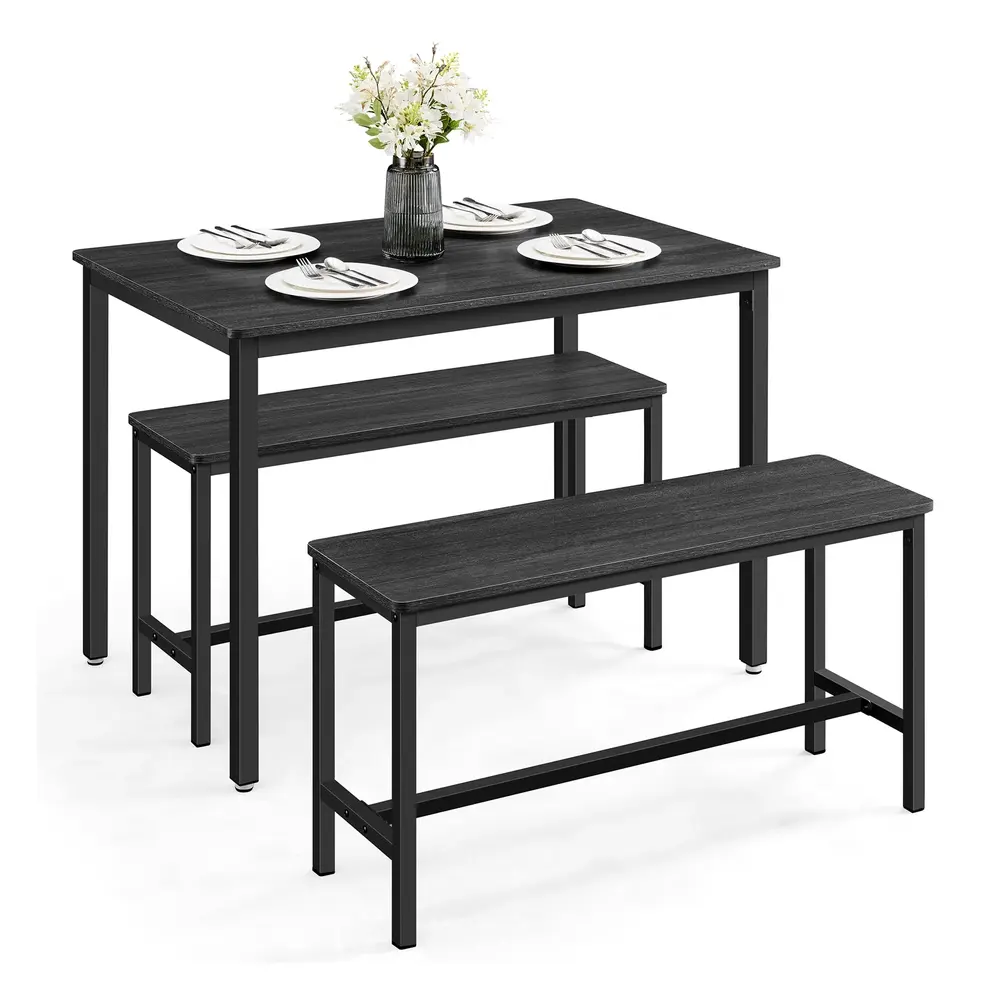 Dining Table with 2 Benches