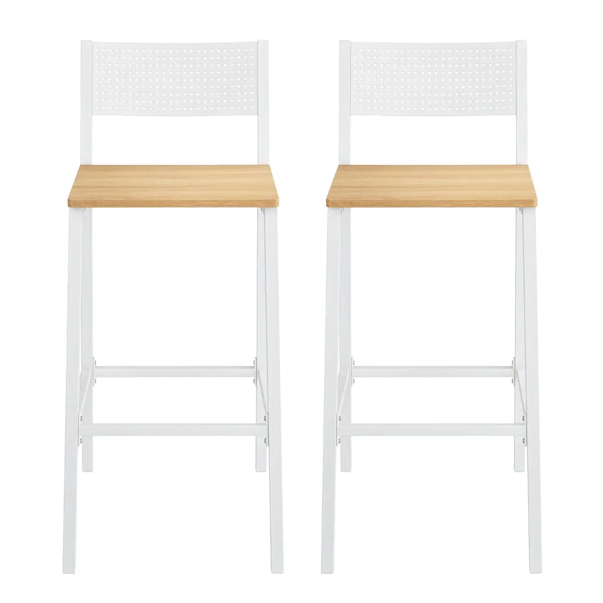 Set of 2 Dining Chairs, Bar Stools for Kitchen, Living Room