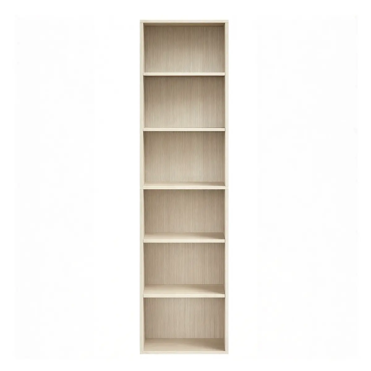 Bookshelf with 6 Tiers, Open Storage Shelf