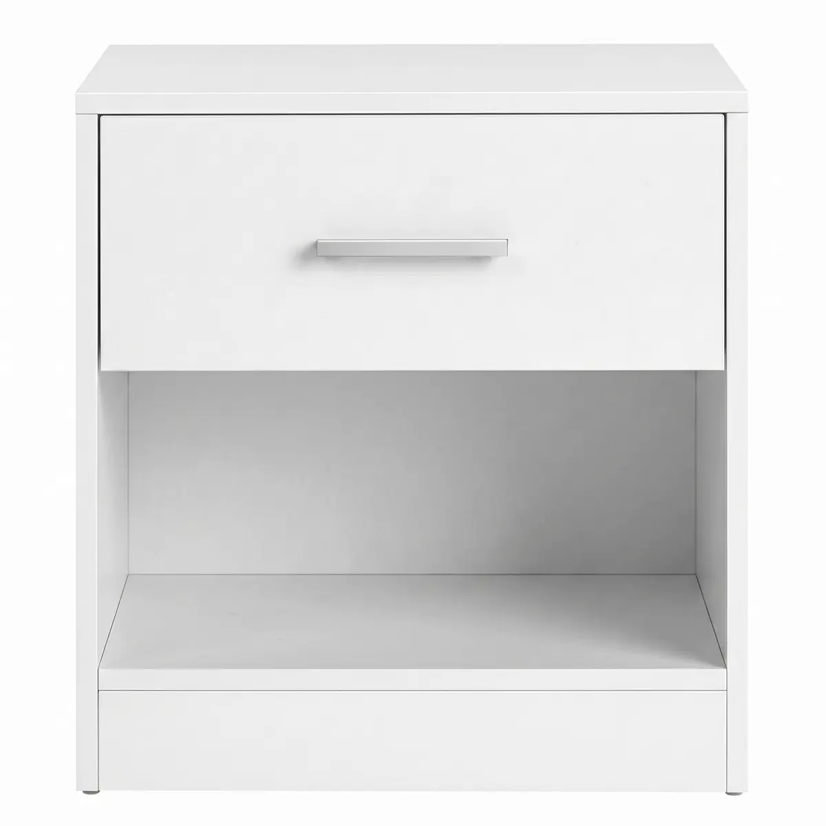Bedside Table, Side Table with Drawer, Handle
