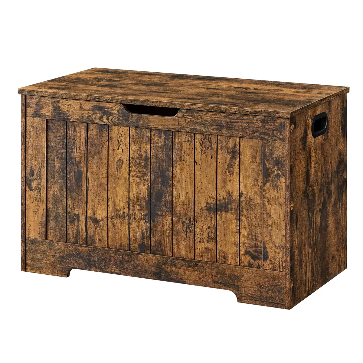 Storage Chest, Entryway Shoe Storage Bench with 2 Safety Hinges