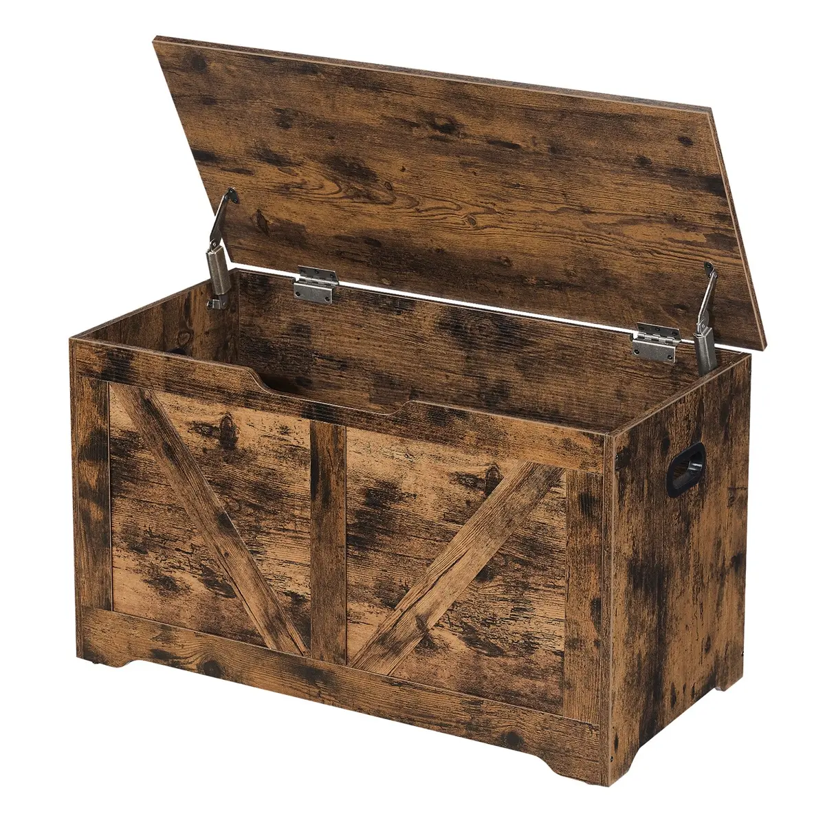 Storage Chest, Storage Trunk with 2 Safety Hinges, Storage Bench