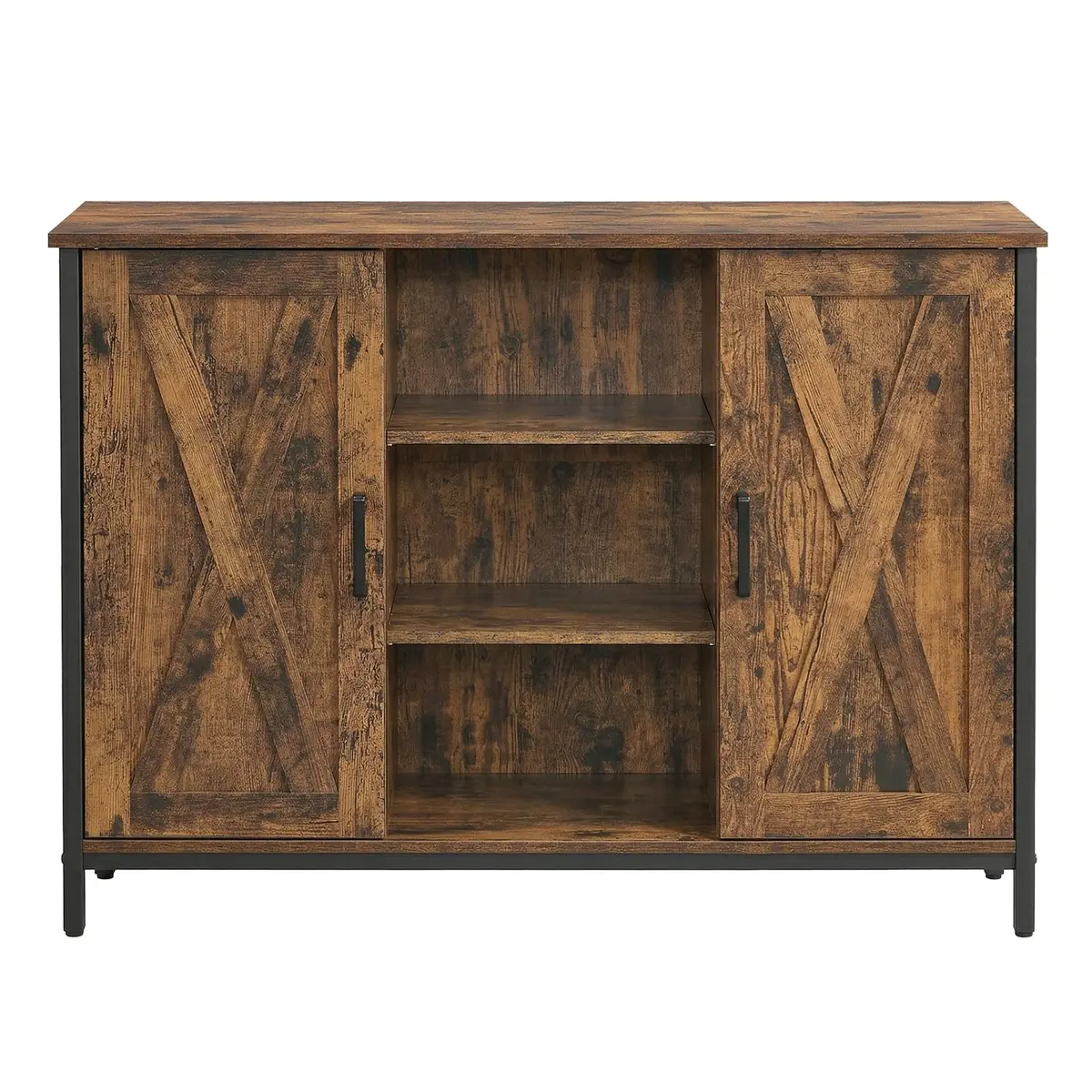 Sideboard, Storage Cabinet with Cupboard and Shelves, Buffet Table