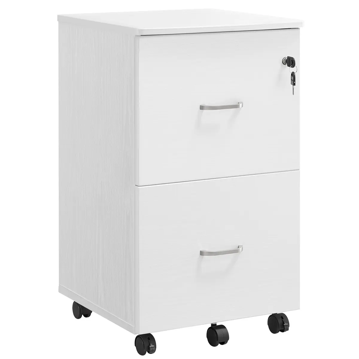 2-Drawer File Cabinet, Locking Filing Cabinet for Home Office