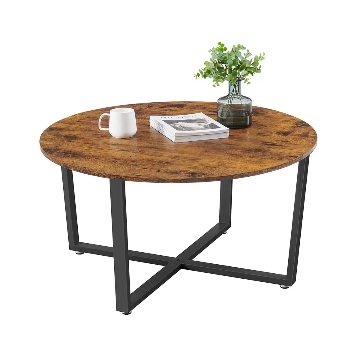 Metal Frame Coffee Table