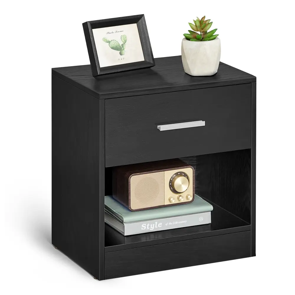 Side Table with Drawer and Handle