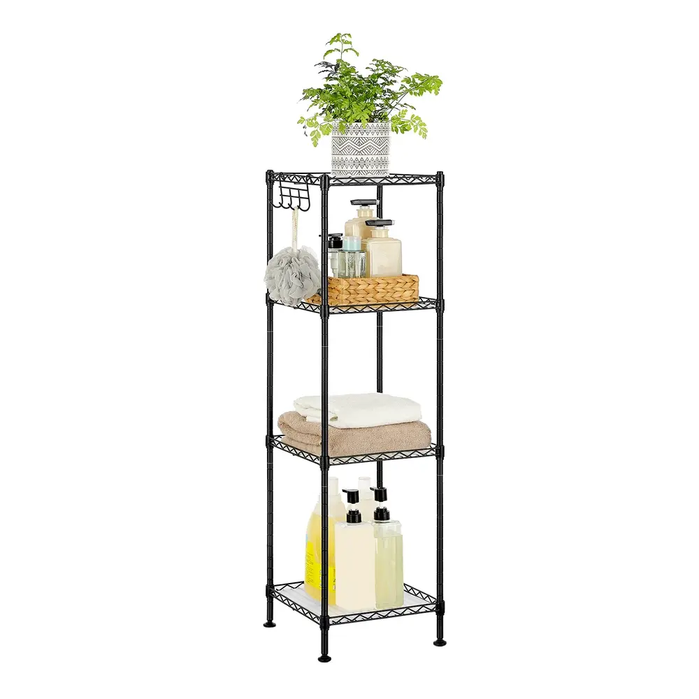 5-Tier Adjustable Metal Shelving Unit