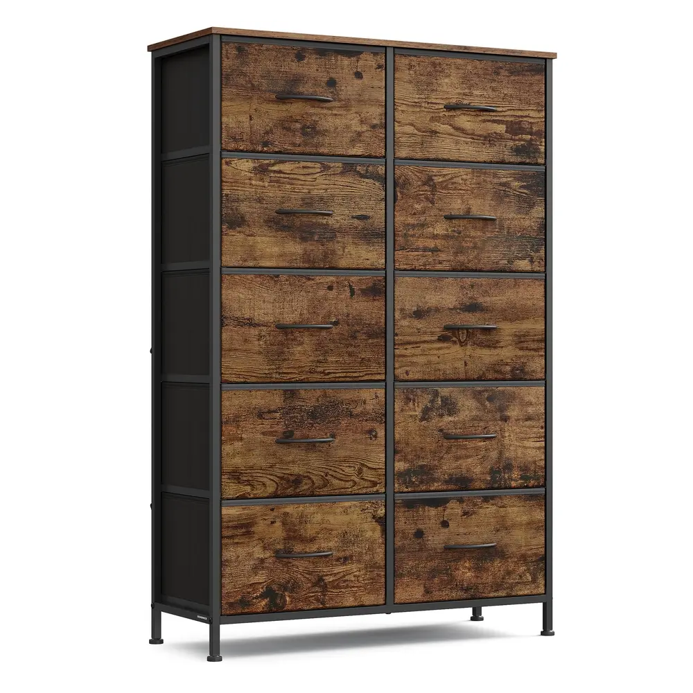 10 drawer chest for versatile fabric storage