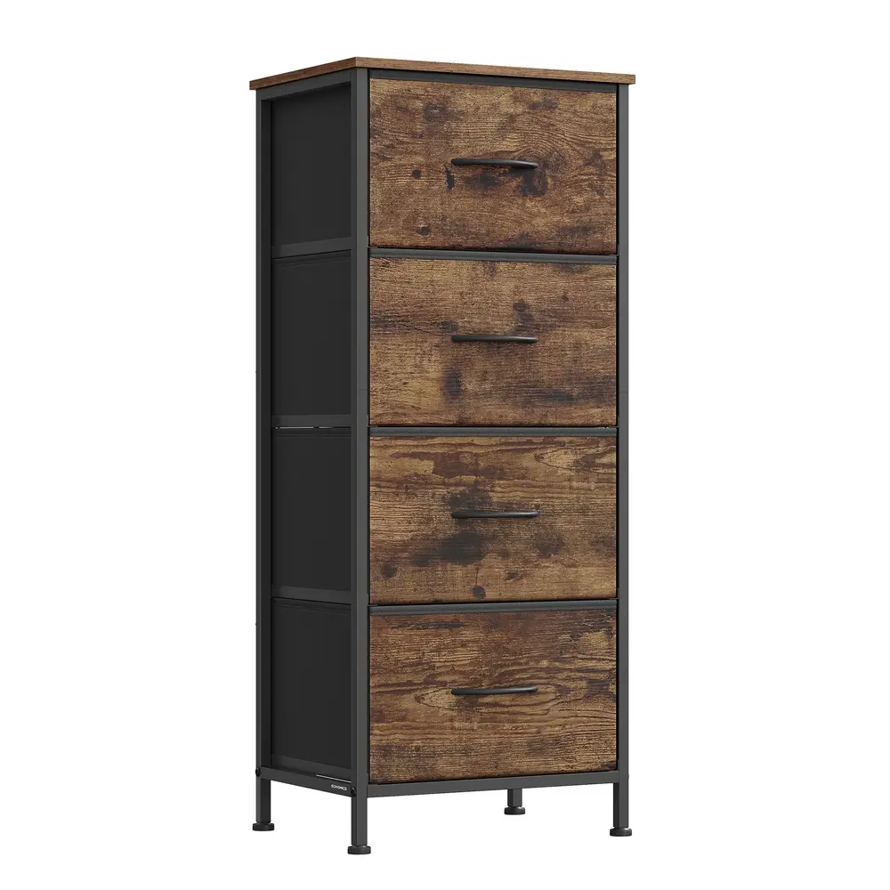 4-drawer chest for versatile fabric storage