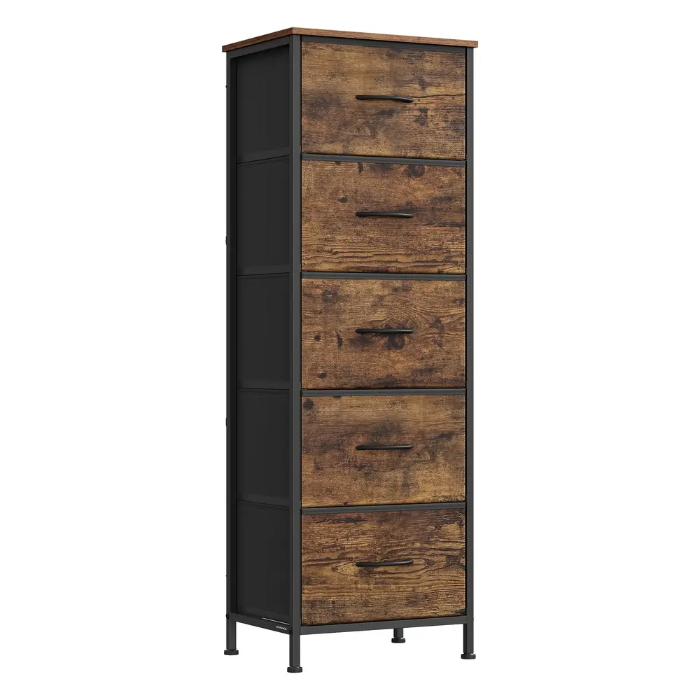 5-drawer chest for versatile fabric storage