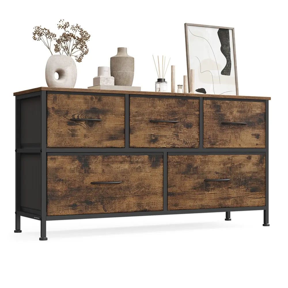 5-drawer chest for versatile fabric storage