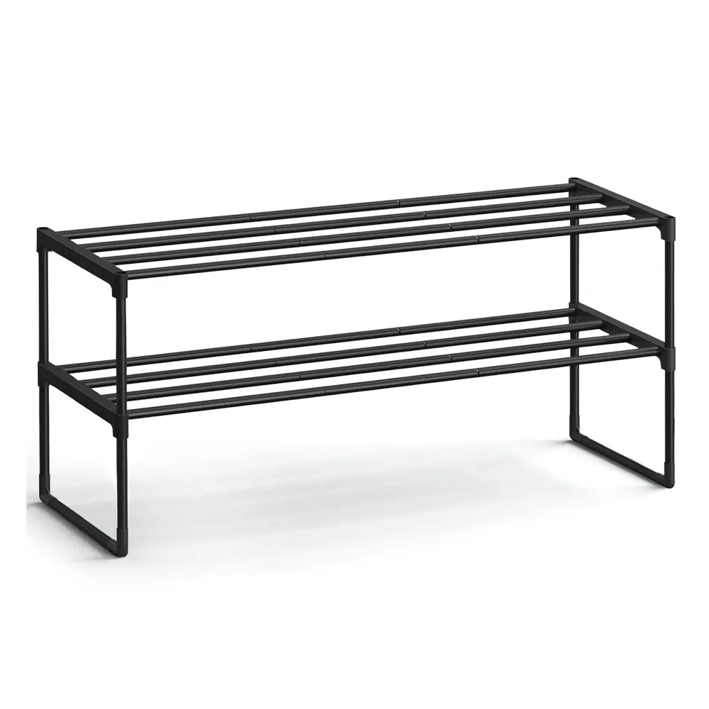 Slatted Metal Shoe Rack