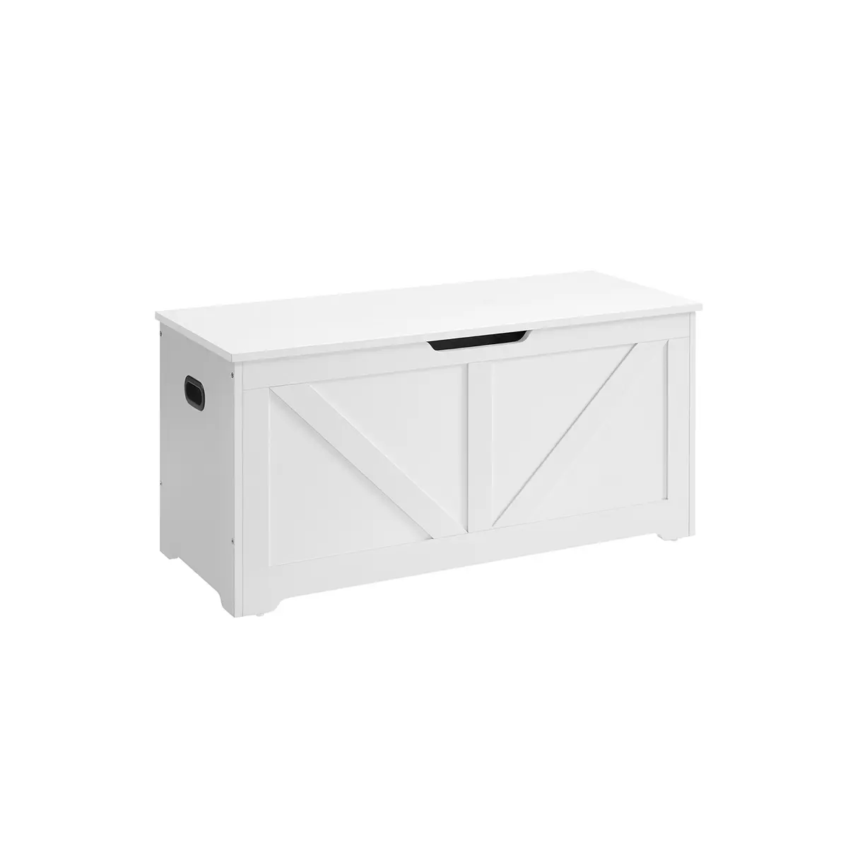 Storage Bench, Blanket Box with 2 Safety Hinges