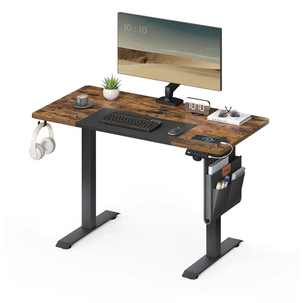 Height Adjustable Electric Standing Desk 60 x 120 x (72-120) cm