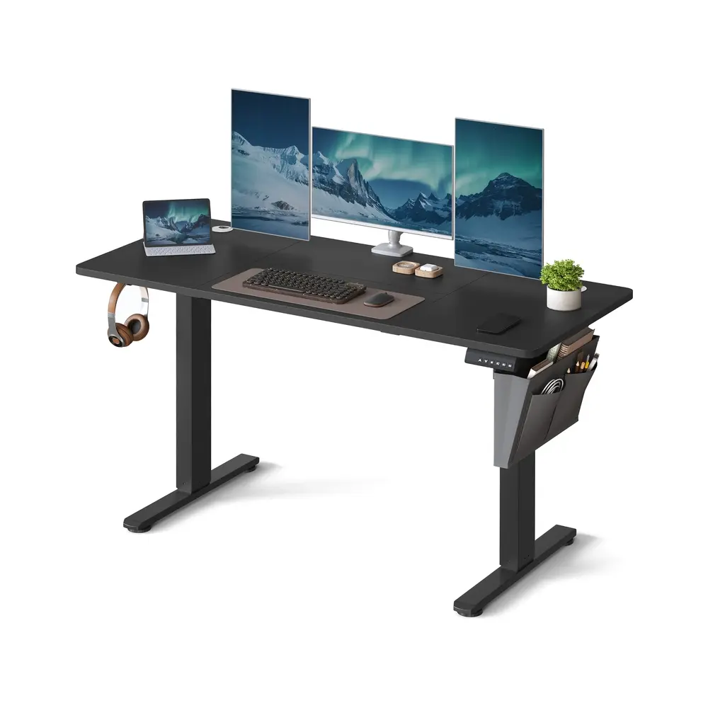 Height Adjustable Desk, 60 x 140 x (72-120) cm