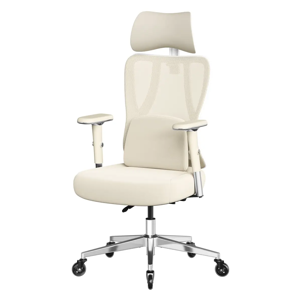 Office Gaming Chair, Height Adjustable Desk Chair with Lumbar Support