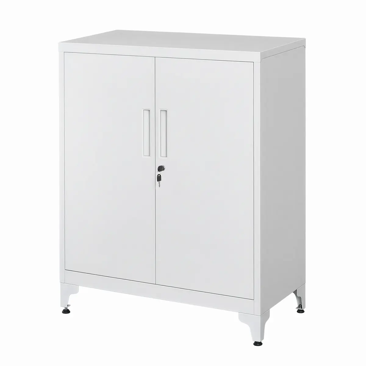 File Cabinet, Multipurpose Garage Cabinet, Office Cabinet with 2 Doors
