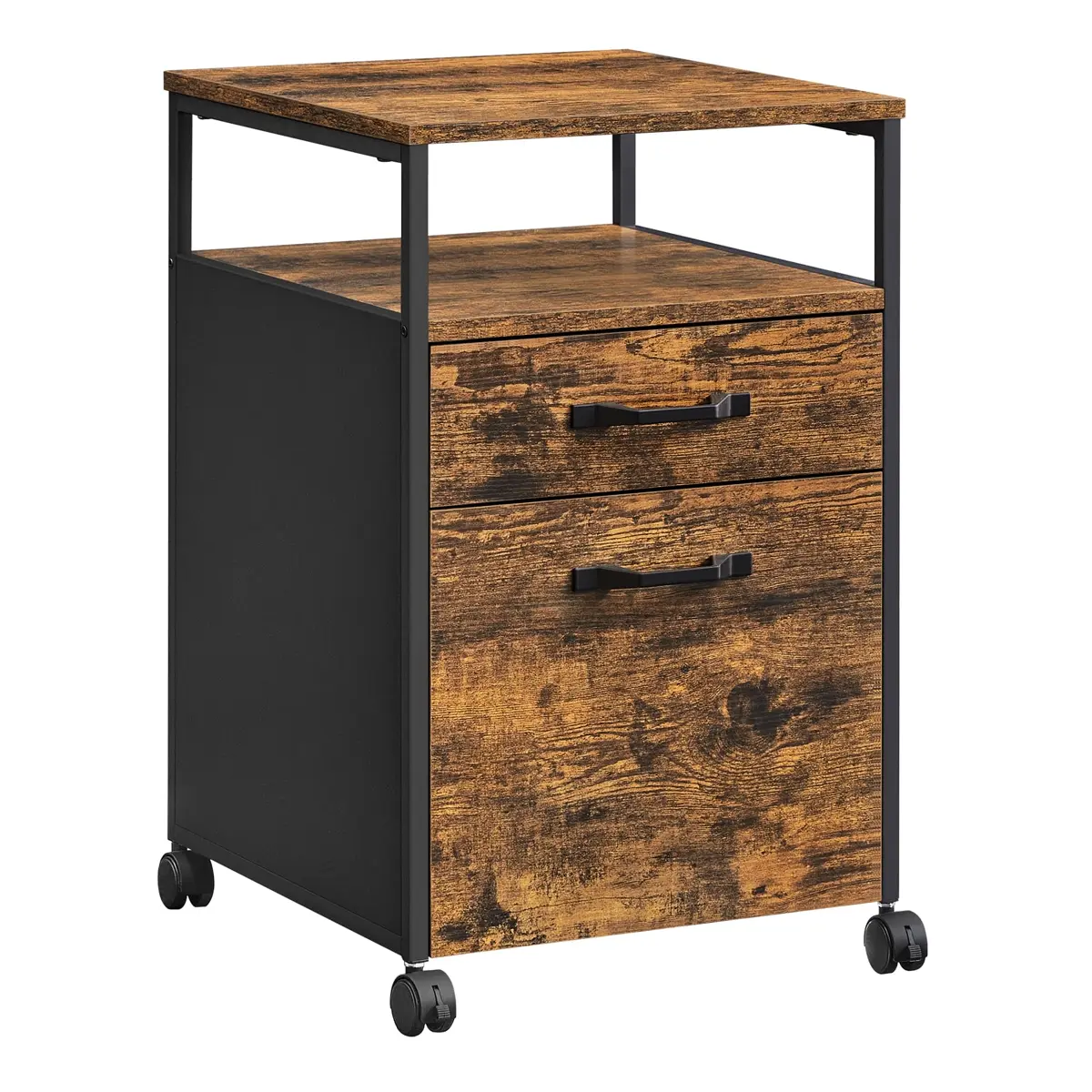 Industrial Style File Cabinet